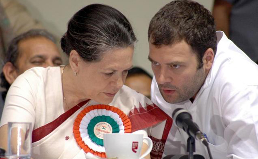 Rahul and sonia gandhi